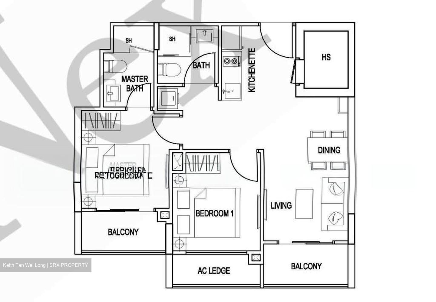 Kensington Square (D19), Apartment #570697341